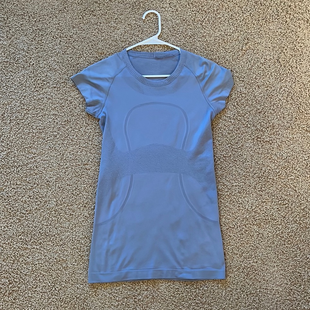 LuluLemon Shirt, Size 6, Light Blue